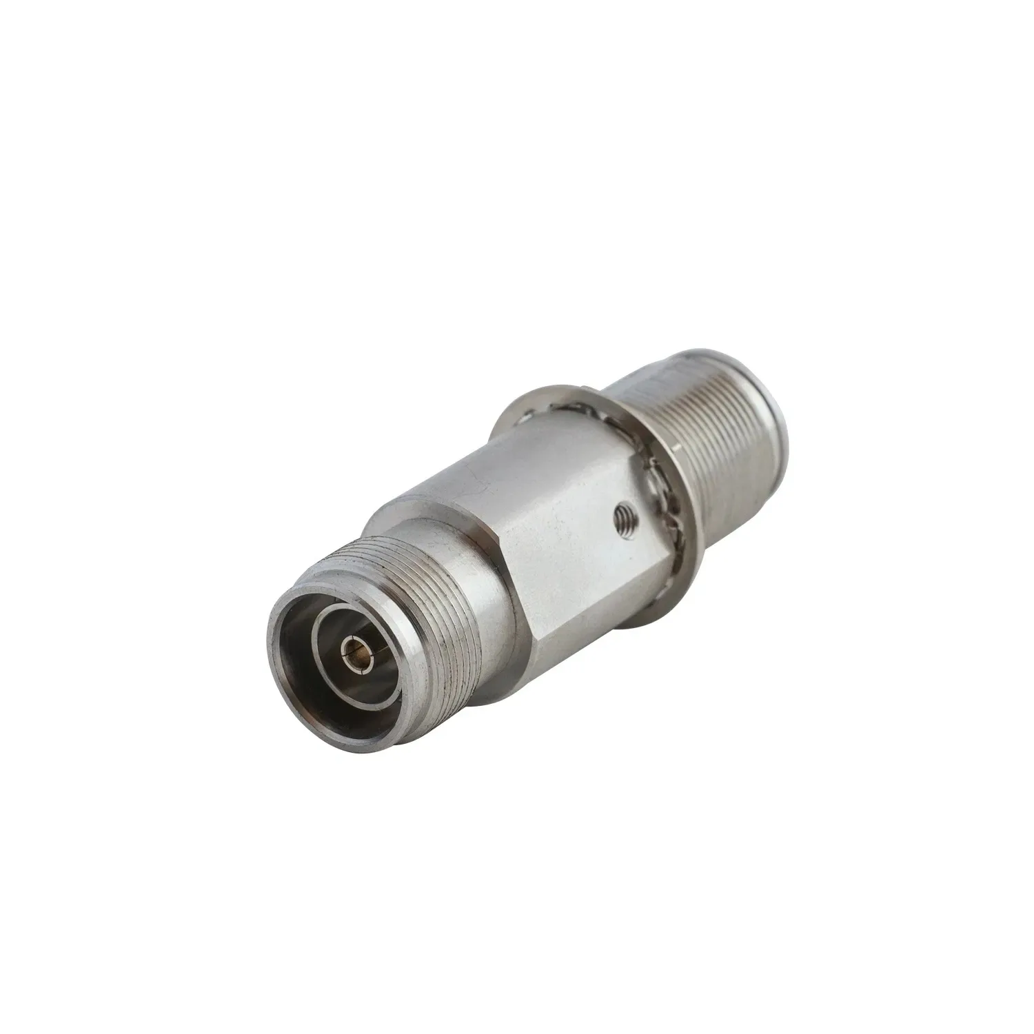 RF Coaxial tipo N hembra a tipo N hembra tubo de descarga de Gas Protector contra sobretensiones/parabrisas de iluminación 230V 6GHz, montaje en mamparo
