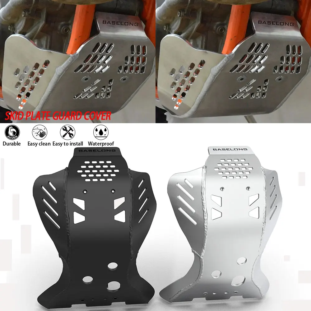 

Fit For 450 SX-F/XC-F 450 XCF-W 500 EXC-F/XCW 2012-2016 2015 2014 2013 2012 Motorcycle Skid Plate Splash Chassis Guard Protector