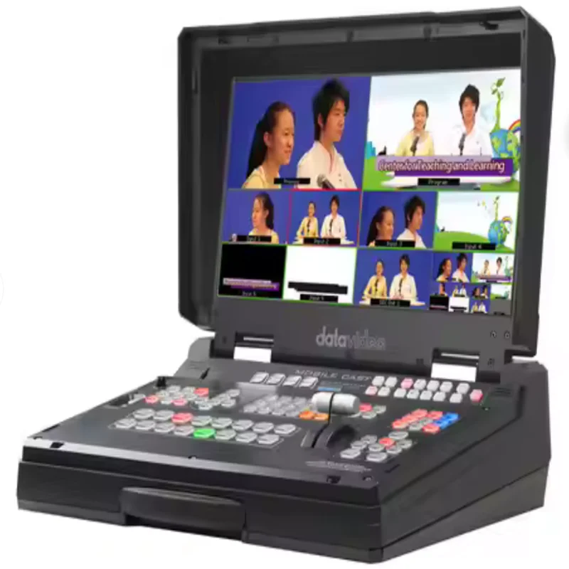 

NEW HS-1300 Mobile Cast Studio Audio Console Mixer Bundle at Top Price