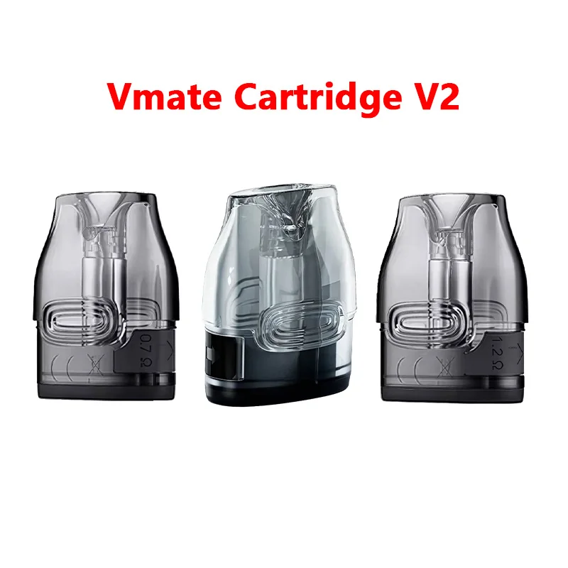 6/9 Vmate Pod 0.7/1.2ohm VOOPOO Vmate Infinity/V.THRU Pro Kit/VmateE pod system for pod systems - related product image