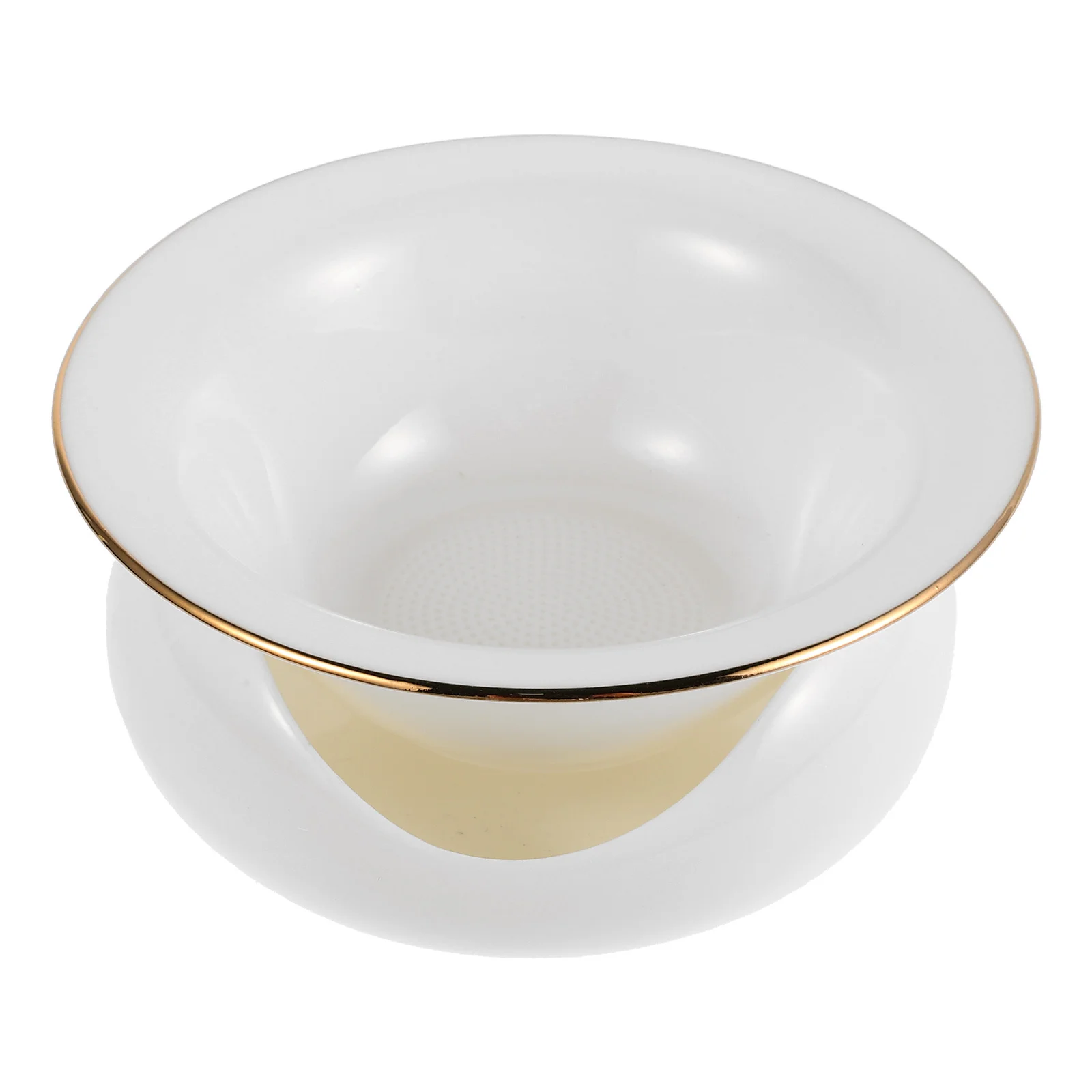 

Ceramic Tea Filter for Loose Leaf Infuser Strainer Porcelain Brewing Tool for Tea Ceremony Cup Set Utensil Drain