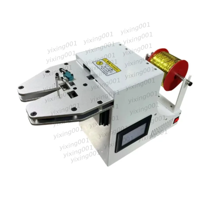 Touch‑screen Automatic Gold Wire Sealing Machine, 2‑15mm Adjustable Sealer for Candy Fruit Bread Cable
