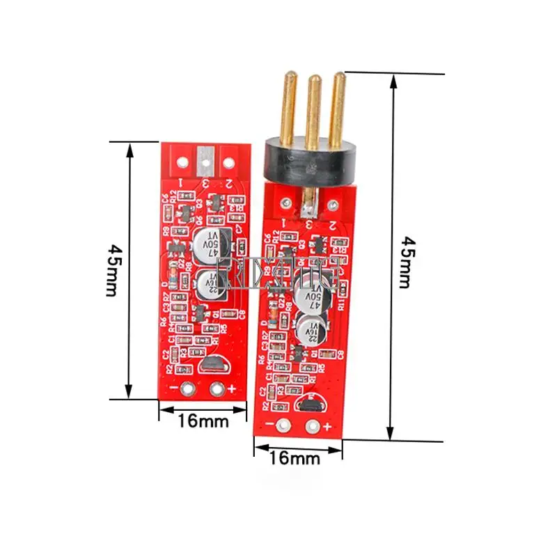 Condenser Microphone Recording Amplifier Module 48V Phantom Power Electret Microphone Amplifier Diy Modified Circuit Board