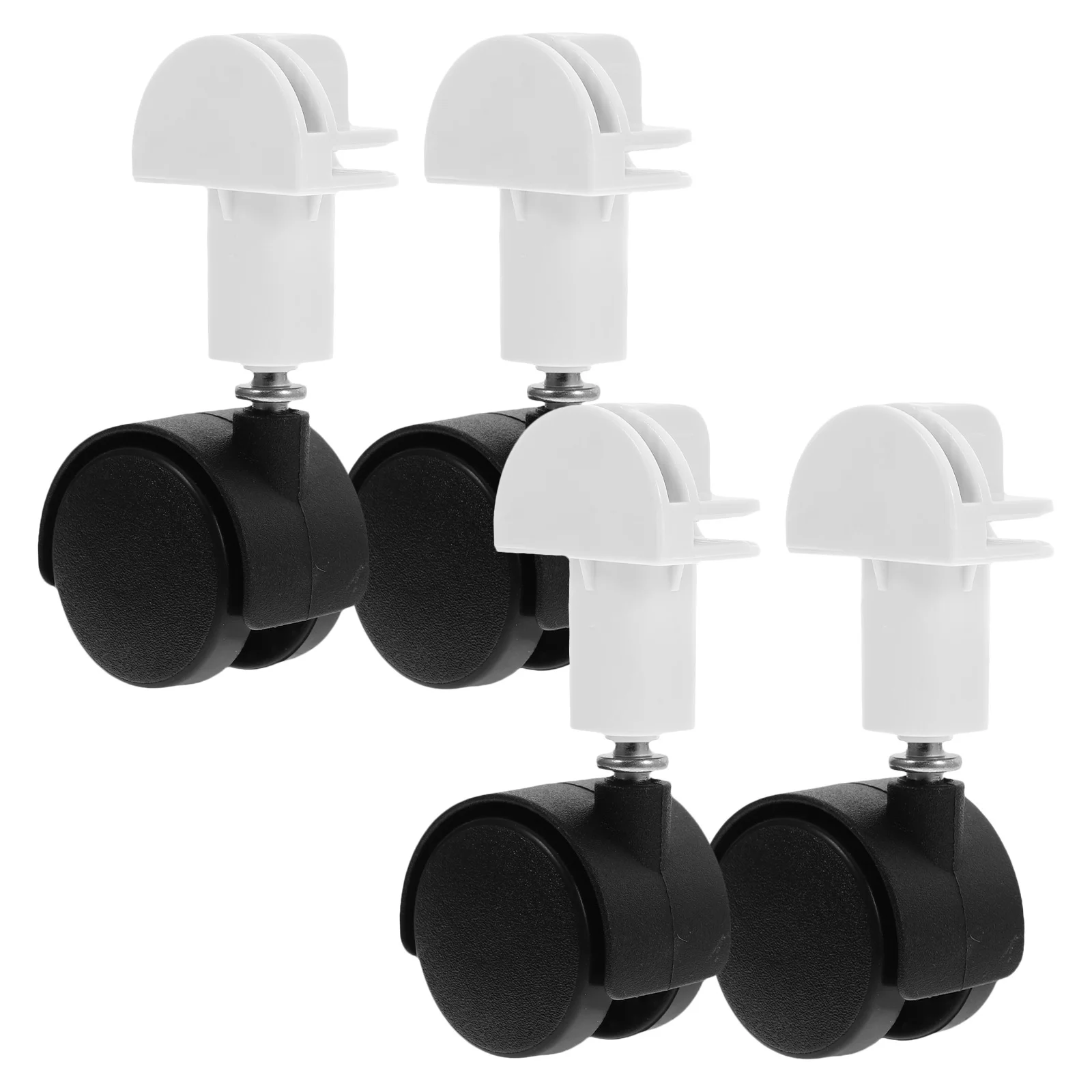 

4 pcs Cat Cage Caster Accessories Replacement Wheels Furniture Casters Pet Movable Easy Assembly Comfortable Stable Play