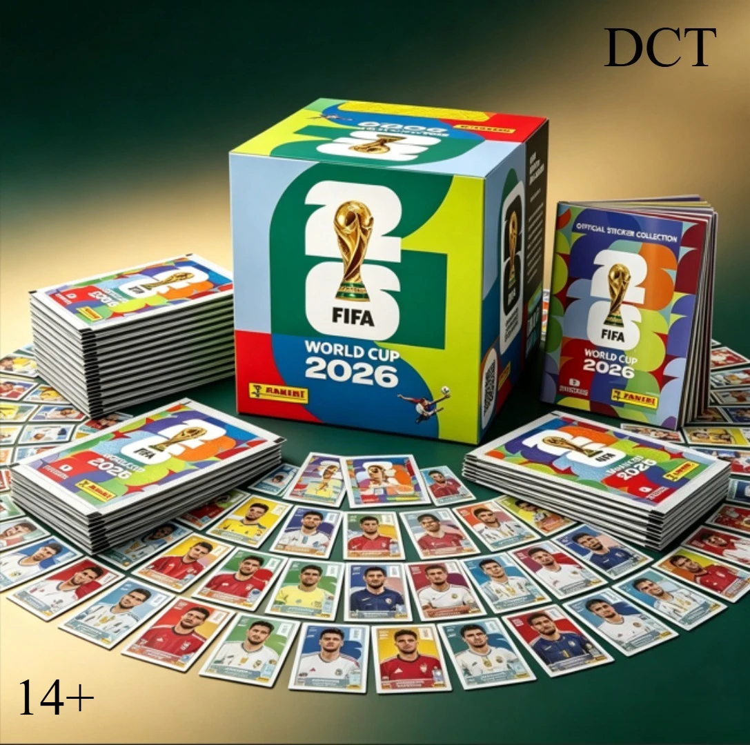 Genuine Brand New 2026 FIFA World Cup Panini  Stickers International Version Rare Collection Football Fan Souvenir Present