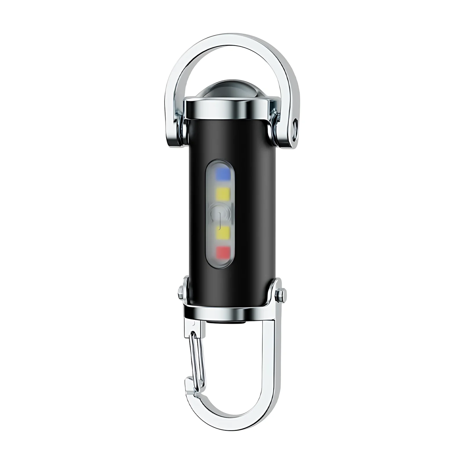 

High Power LED+COB Flashlight Keychain Light - 8 Modes with SOS,Type-C Rechargeable Portable Flashlight,Waterproof Survival Gear for EDC Camping, Hiking, Emergency