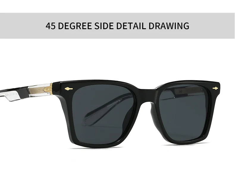 2025 quadratische Sonnenbrille Frauen Trendy Vintage Sonnenbrille Männer Luxus Mode Gläser Dropshipping Gafas De Sol Hombre Sonnenbrille – Detail 21