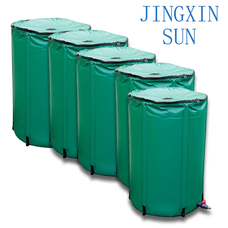 500L Flexible Rain Water Storage tank  Rain Barrel Water tank Collapsible Rain Barrel for Water Storage