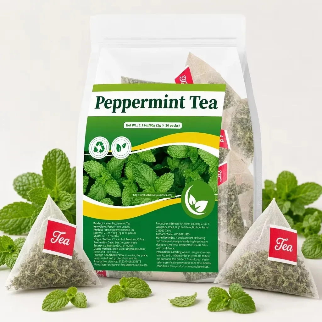 Organinc Spearmint Tea, Plant based, Select Premium Tea (Spearmint) | Caffeine-free For Digestive &  Gut Health, Bloating Relief
