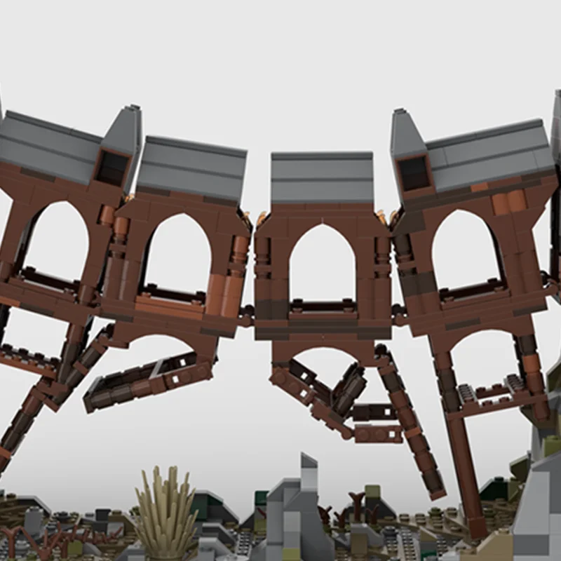 ตัวต่อไม้ MOC 2235 ชิ้น แบบสะพานแฮร์รี่ ของขวัญคริสต์มาส ของเล่นประกอบเอง DIY ไอเดียของขวัญวันเกิด