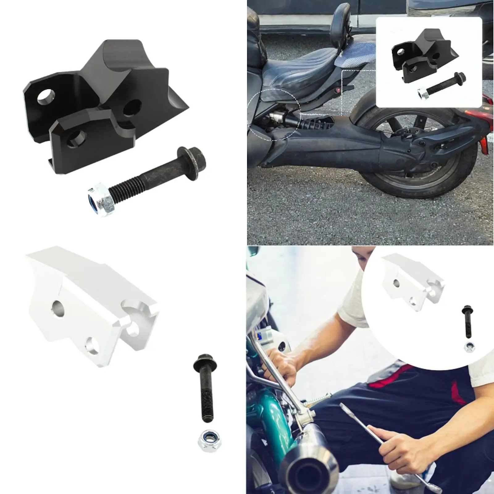 

Rear Shock Lift Set Easy to Use Motorcycle Parts for Can-am 600‐900
