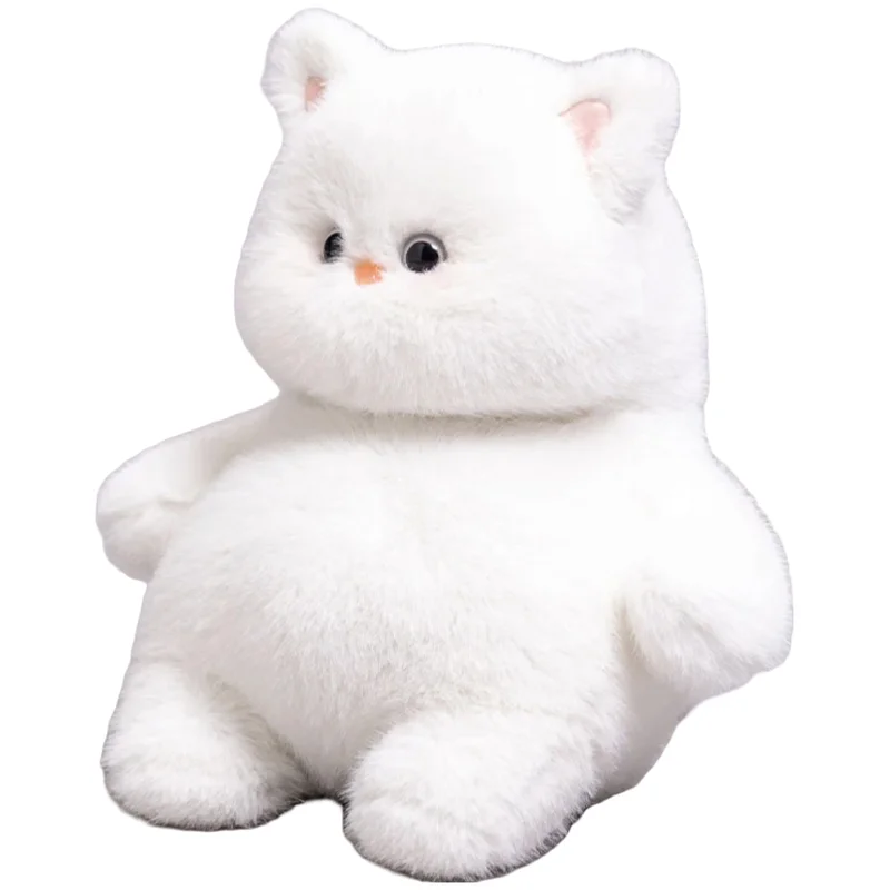 Peluche Kawaii Fat Cats pour Enfants, Jouets Super Doux, Décoration de Maison Simple et Fraîche, Animaux en Peluche, Cadeaux pour Bol, 35cm