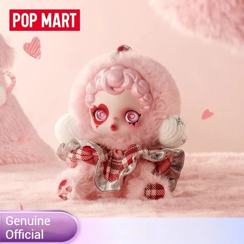 

Официальная подлинная поп-март Skullpanda, зимняя серия симфонических плюшевых кукол, слепая коробка, модные куклы с подвеской Sp, игрушки, подарки на день рождения