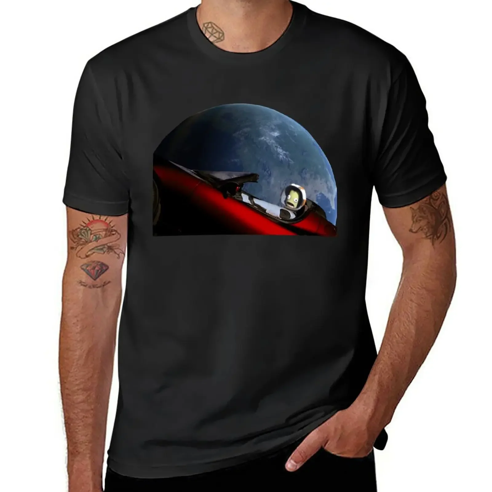 

StarKerman - Kerbal Space Program T-Shirt sports fans korean fashion mens t shirts pack