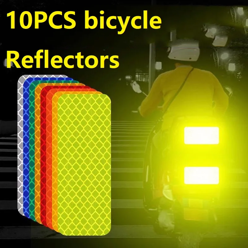 AliExpress 10PCS Bicycle Reflector Reflective Stickers for Bicycle Reflections CTZXC01
