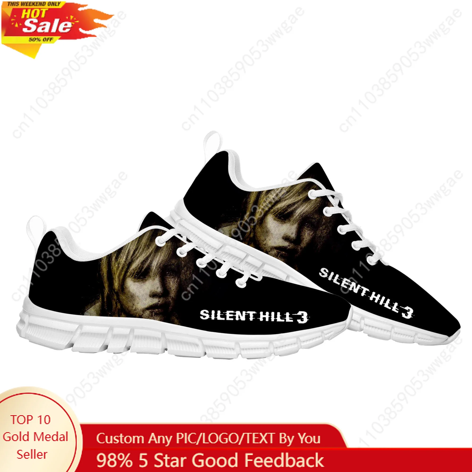 

Silent Hill 3 Sneakers Mens Womens Teenagers Personalized Sports Shoes Casual Comfortable High Quality Durable Customized Shoes