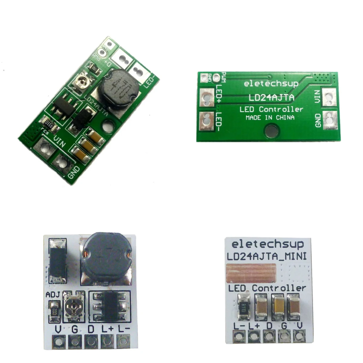 LD24AJTA DC 6–24 V 30–900 mA einstellbarer LED-Treiber, PWM-Controller, DC-DC-Abwärts-Konstantstromwandler