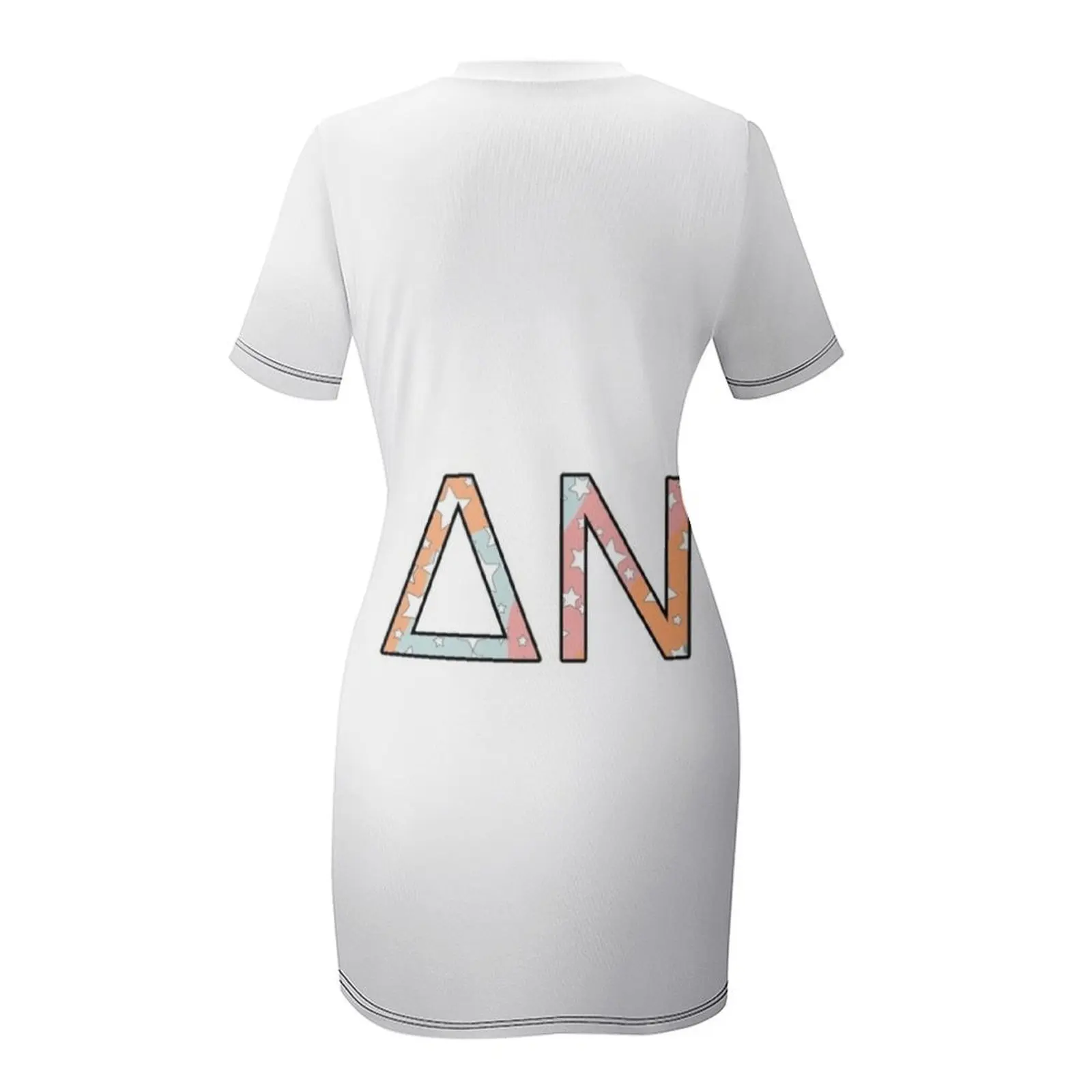 เดรสแขนสั้น Delta Nu สำหรับงานพรอม งานเลี้ยงหรูหรา ชุดราตรีสำหรับผู้หญิง ฤดูร้อน