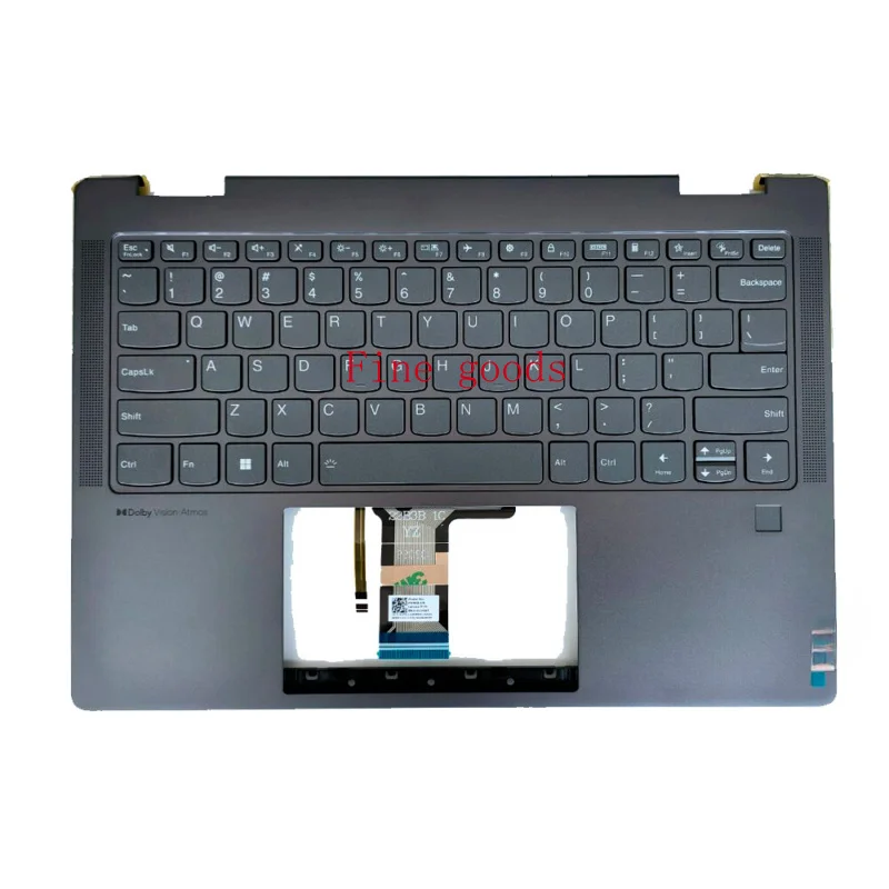 New For Lenovo Yoga 7 14IRL8 Palmrest Keyboard 5CB1L40794 82YL0005US 82YL0006