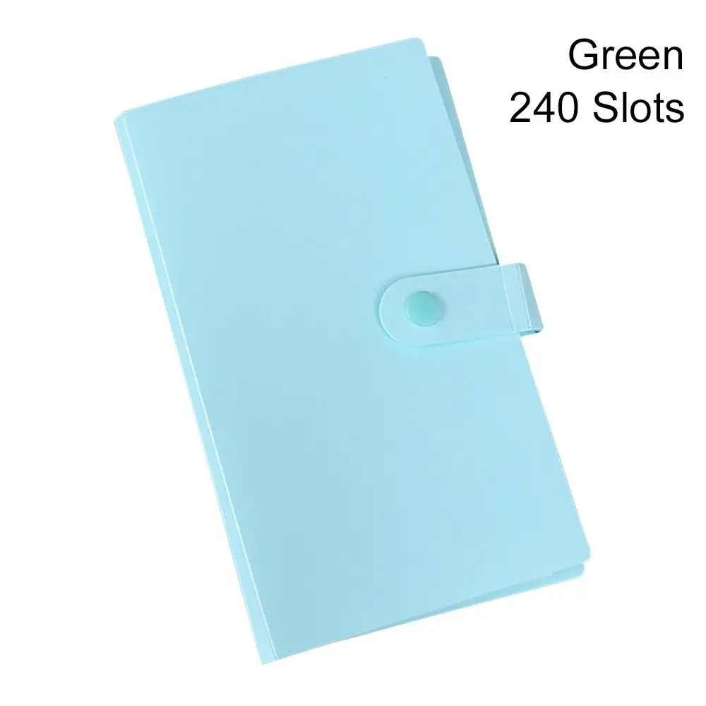 1Pcs Portable Money Album Practical Tear Resistant Bills Collection Book 120/240 Envelope Waterproof