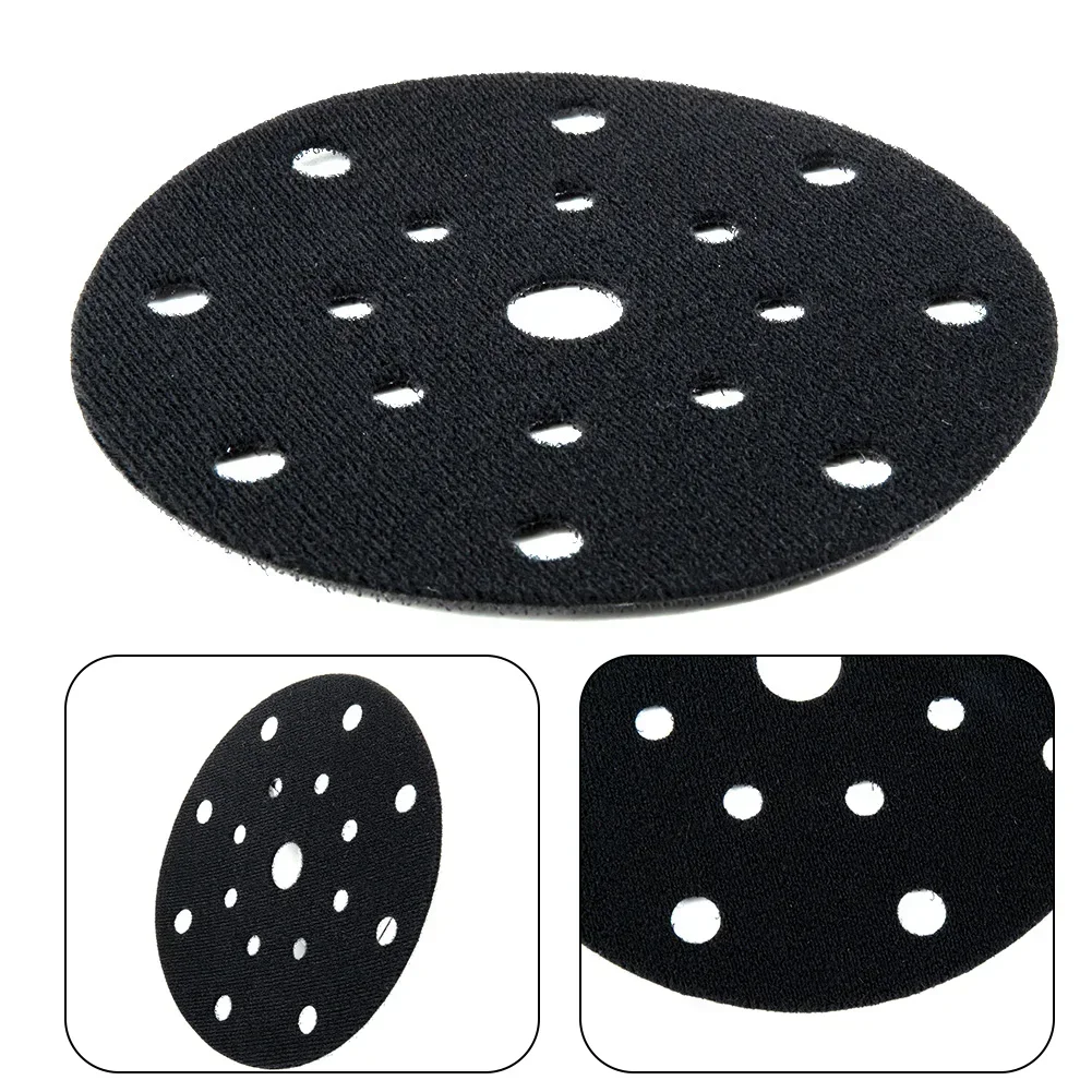 1 pçs polimento almofada disco protetor 6 Polegada w/17 furos gancho & loop interface almofada proteção disco 150mm para ferramentas lixadeira festool