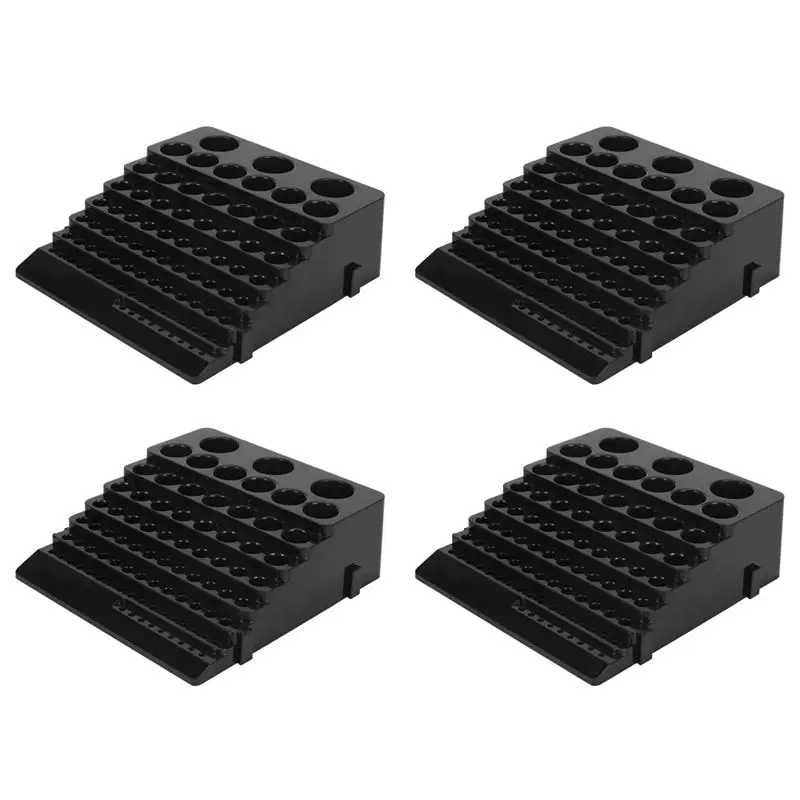 

Коробка для хранения сверл ABKU-4X, органайзер для фрез, экономящий место, держатель для сверл, футляр-органайзер