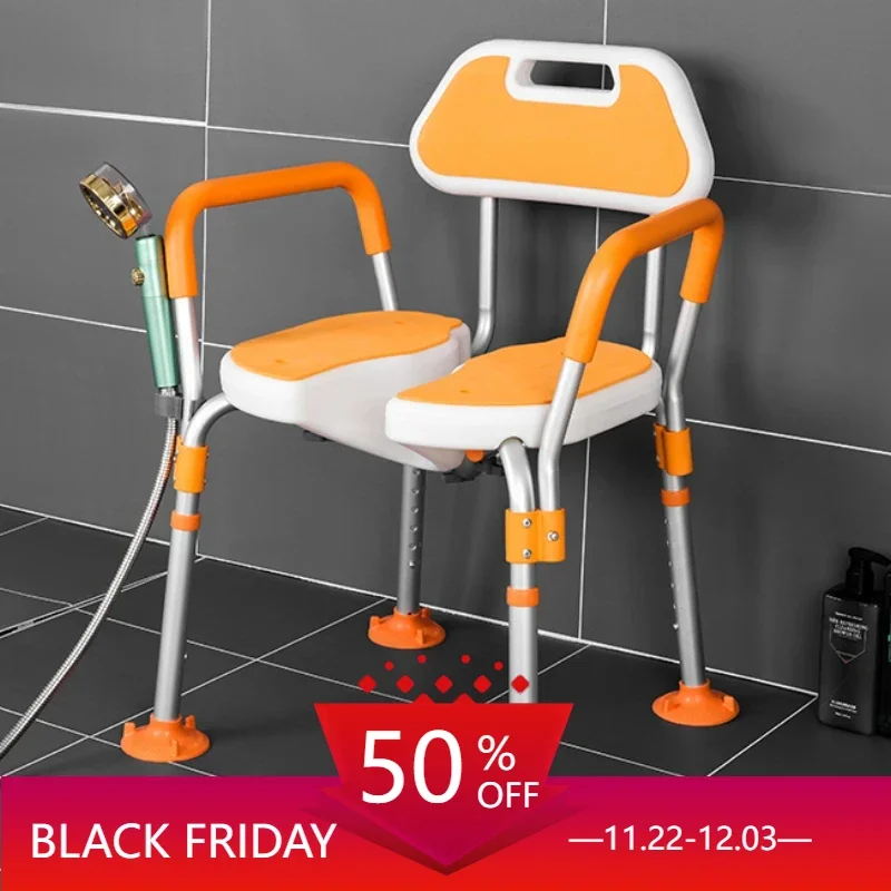 Portable Lifting Seat Elderly Chair Unique Handle Comfortable Sitting Bathtub Transfer Stool Duschstuhl Mit Rückenlehne Dusjstol