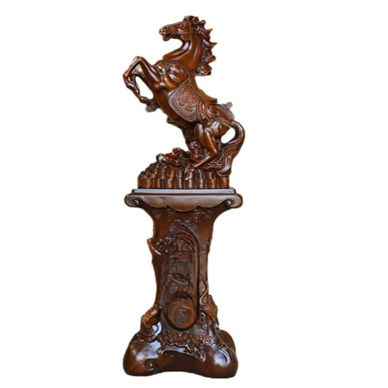 

Floor horse ornament Opening gift Household decoration Resin handicraft ornament