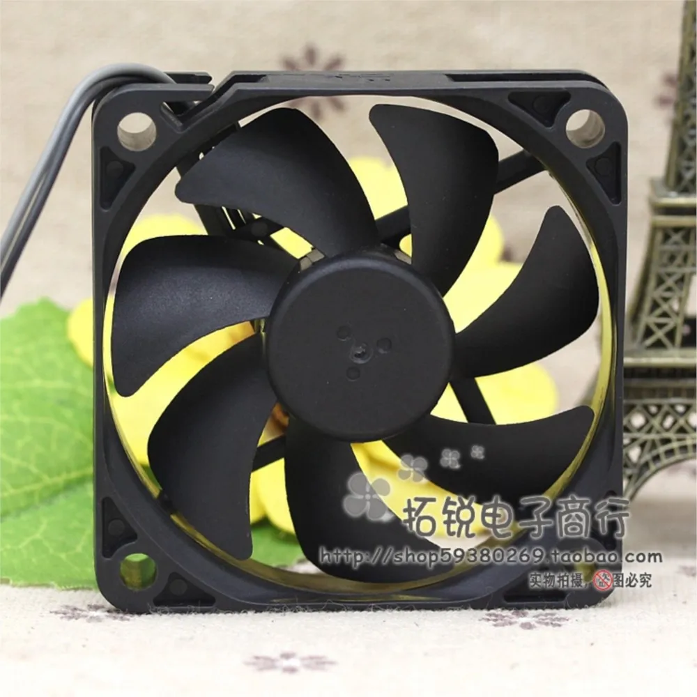 SUNON HA60151V4-D000-999 초저소음 선풍기, 전자 제품용 고성능 냉각, 60mm 선풍기, 12V, 0.60W, 6cm
