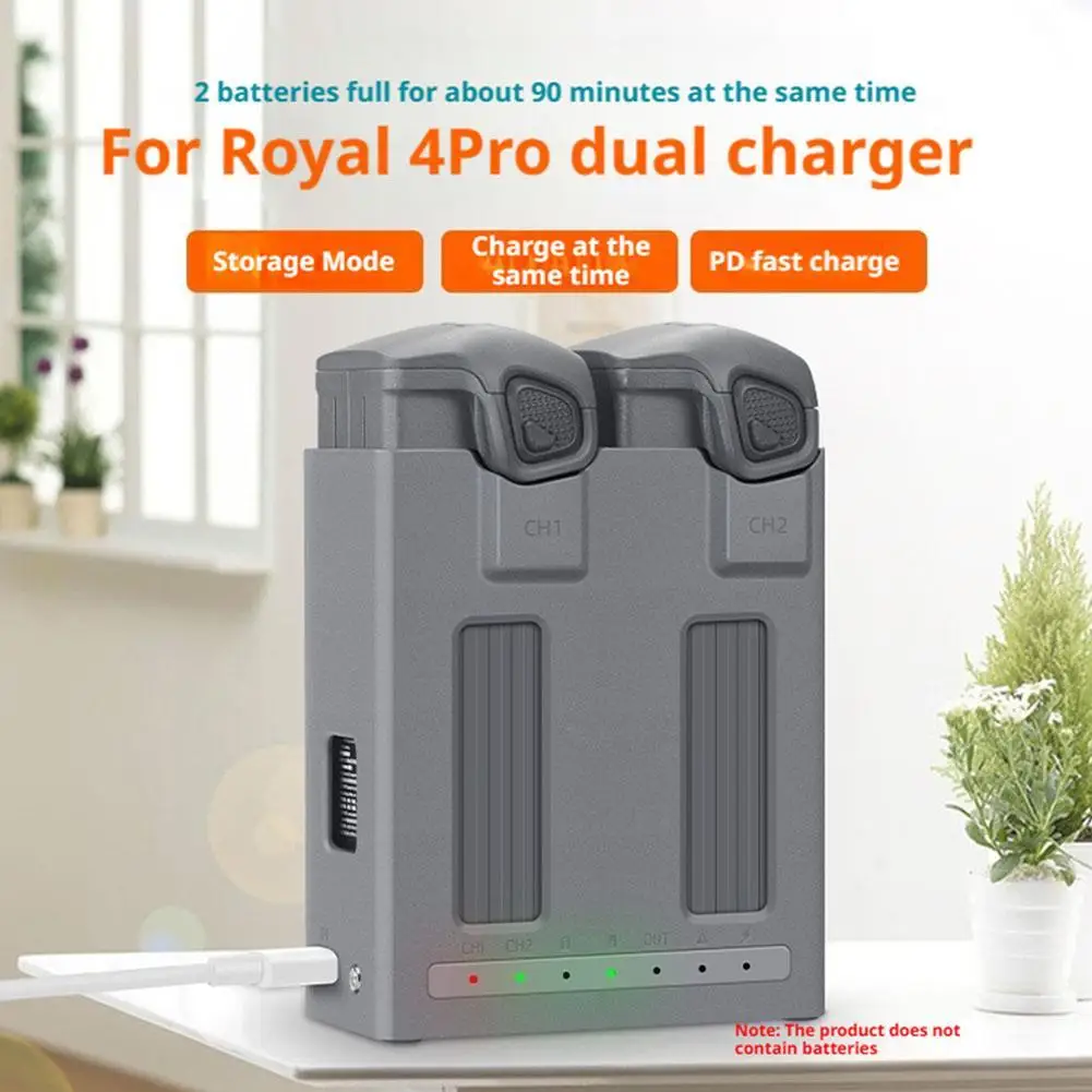 

for dji Mavic 4pro Battery Charging Hub, Mavic 4pro Charger (3.5X Super Fast) for dji Mavic 4pro Drone Hub Charge 2 Batteries
