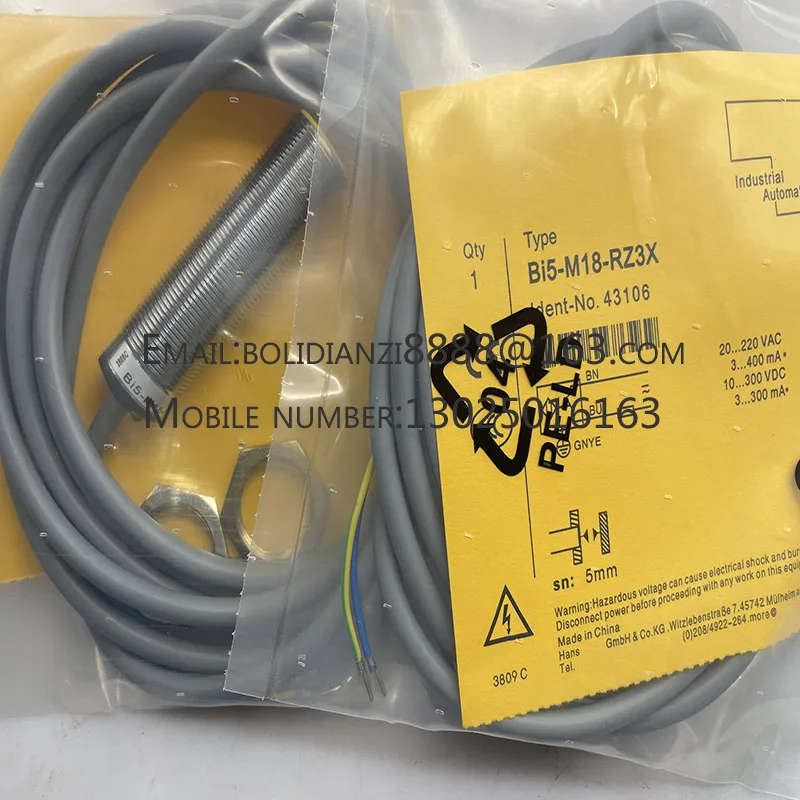 New proximity switch sensor BI5-M18-AZ3X S120 BI5-M18-RZ3X S120 In stock