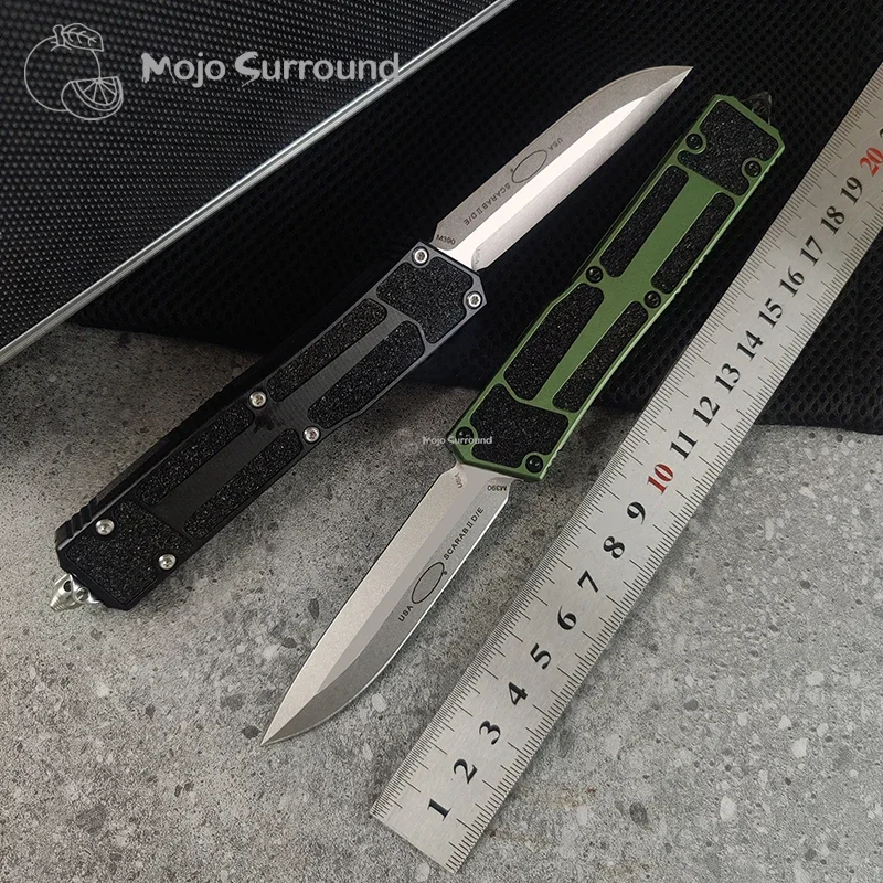 Micro KNIFE SCARAB II Tech Stonewashed Blade EDC Self Defense Tactical Military Combat Pocket Knife Green/BLACK SCARAB 2 A33