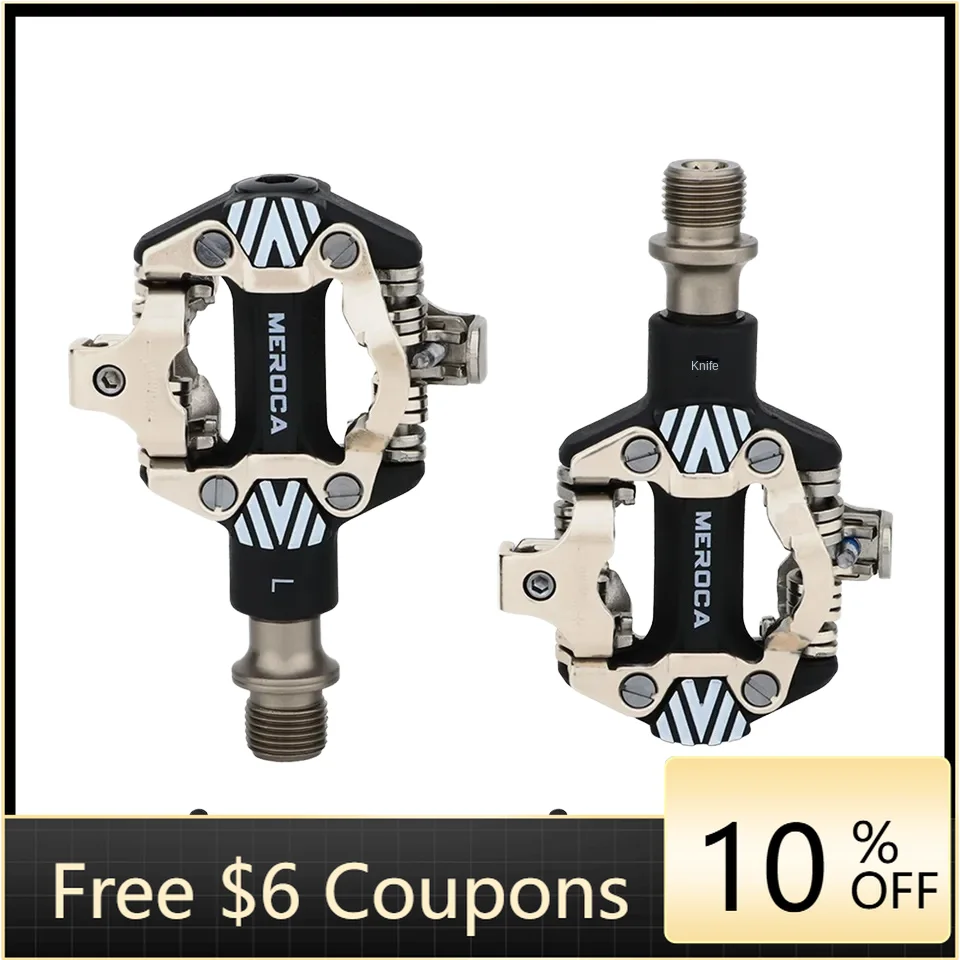 

STLF MEROCA MTB Accessories Road Bike Pedal Anti-Slip Self-Lock Bearing Seal for SPD Pedal for Mtb Bicycles