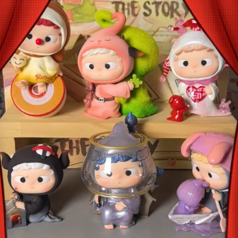 

New Product In Stock Ozai Characters In The Play Little Theater Series Blind Box Trendy Toys Figurines Dolls Cute Gifts Glue
