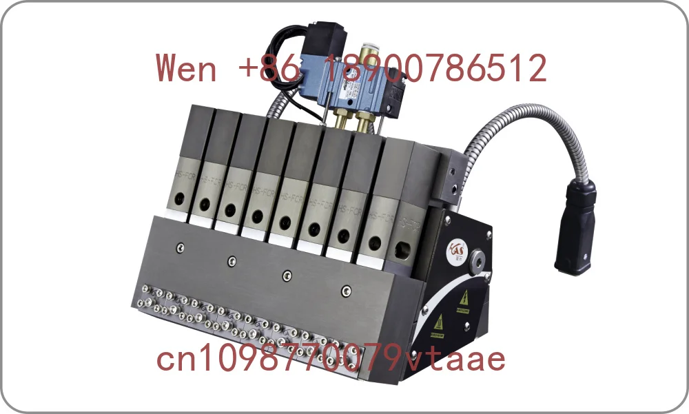 HWANGSUN Electric Hot Melt Automatic Scrape Nozzle Glue Gun for Sticker Gluing for Paper Plastic Wood Comes Bags Cases