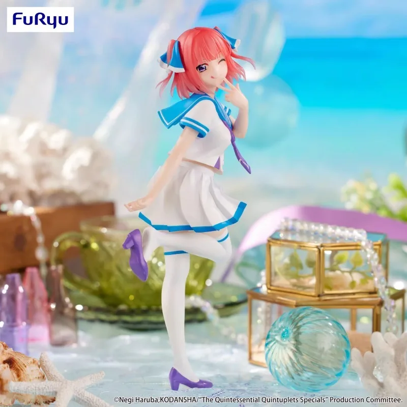 In Stock Furyu The Quintessential Quintuplets Trio Try iT Figure Nino Nakano Marine Look Anime Figure Action Model Toys Gift