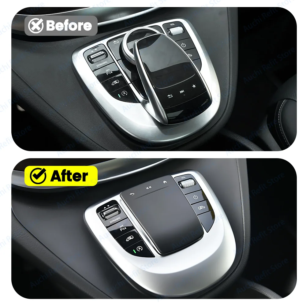 Manopola di Controllo Centrale Joystick Aggiornamento Touch Mouse Per Mercedes Benz W447 Vito V260 Bottoni Multimediali Parte di Aggiornamento Auto Originale