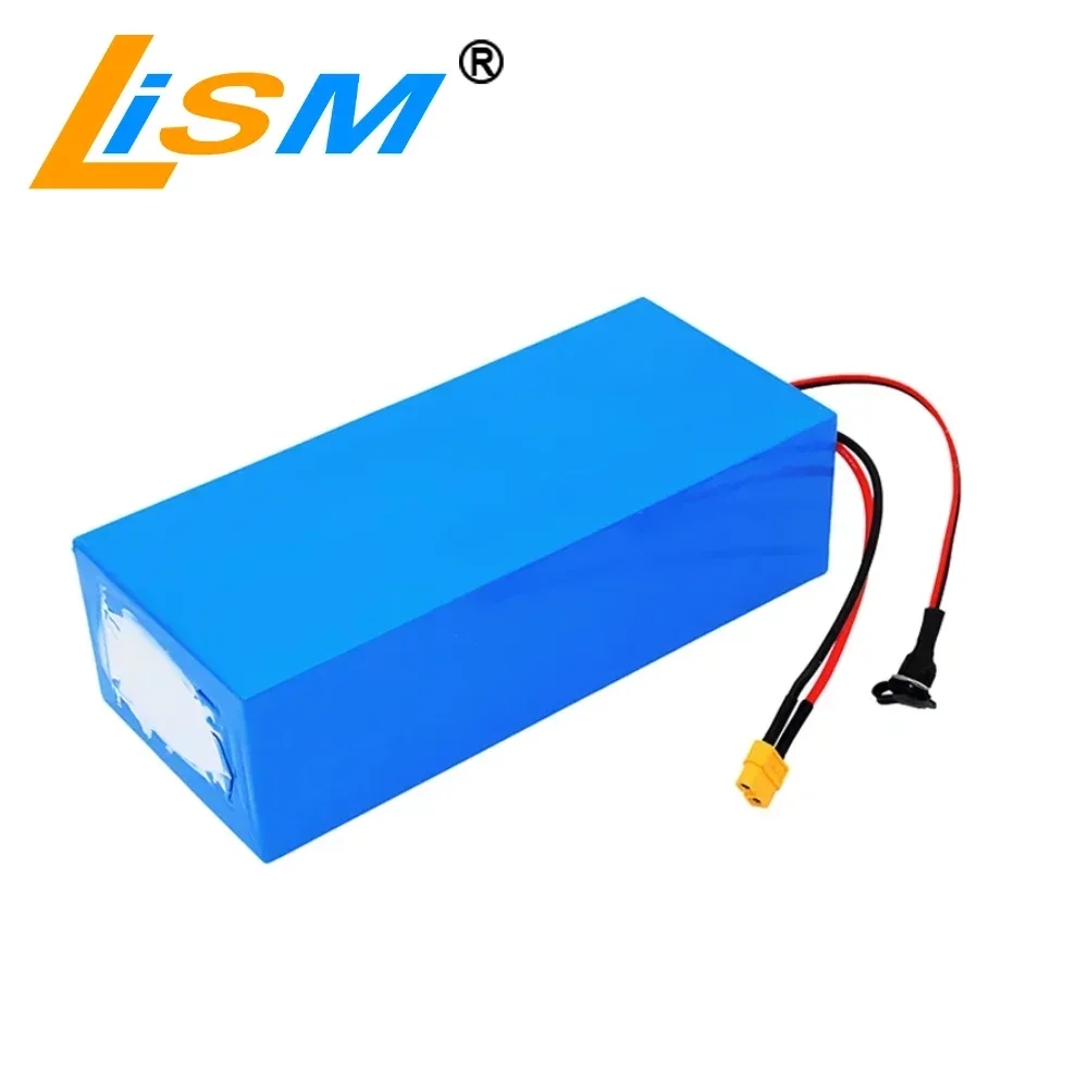 21700 13S6P 48V 60Ah lithium-ion battery pack 2000W power tool battery outdoor backup battery 80A BMS+54.6V charger