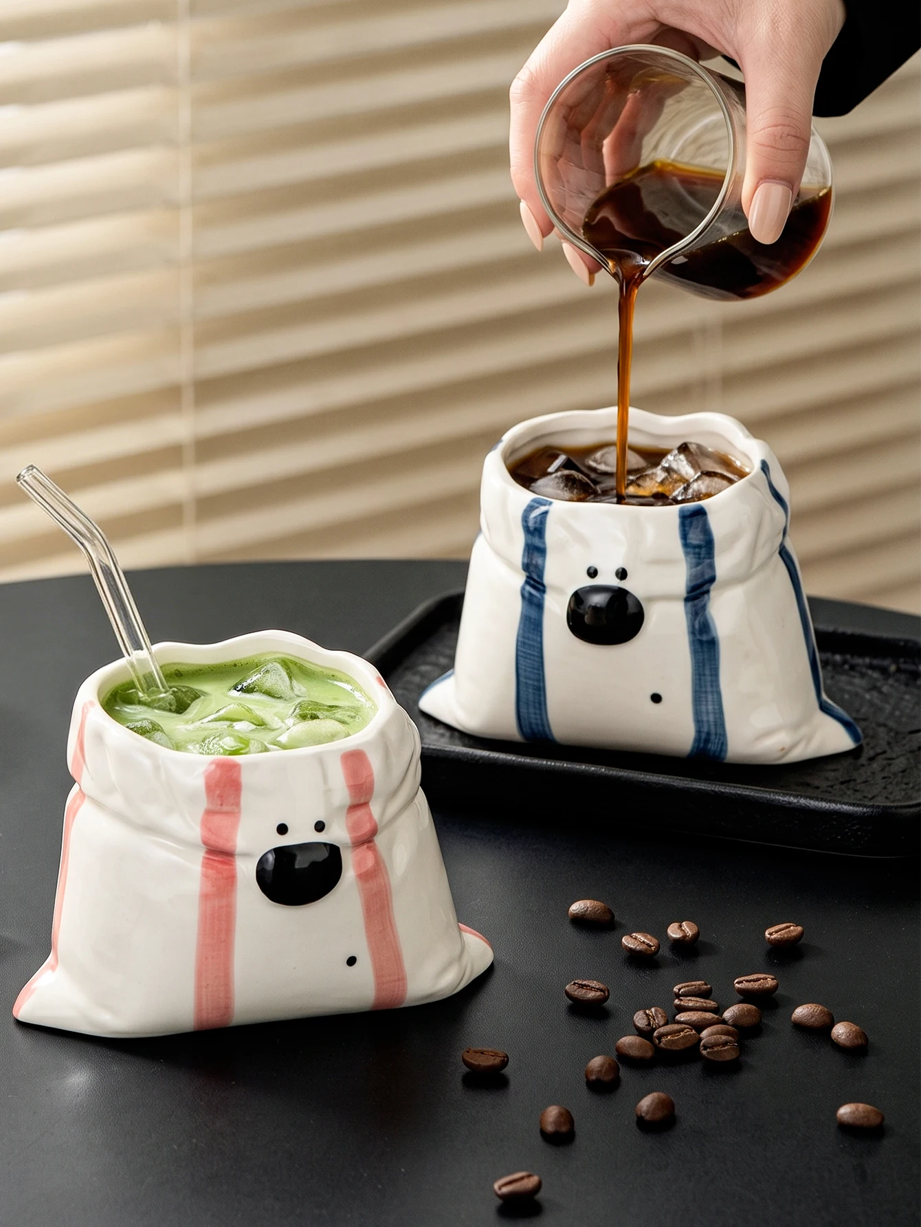 1pc 370ml Cute Dog Ceramic Cof - đánh giá và giá Coffee Tea Bags