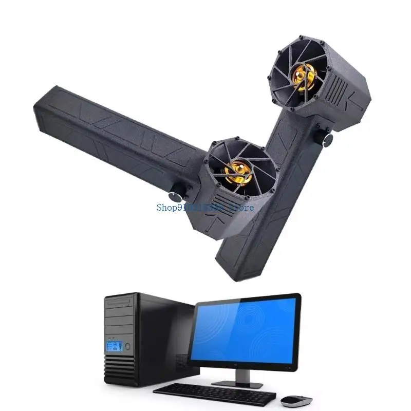 Forceful Jet Fan Stepless Speed Regulation Strong 60000RPM 8000mAh for Intense Dust Removal