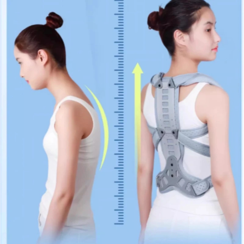 Kyphosis Corrector Neck Forward Tilt Shoulder Blade Correction Orthosis Band Spine Column Side Bend Straight Lumbar Back Fixatio