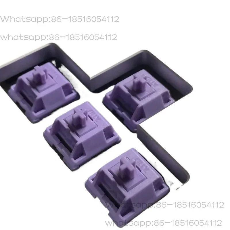 V2U linear DIY custom mechanical keyboard 5-pin switch lubrication HiFi sound hot swappable POM switch GK61 TM680