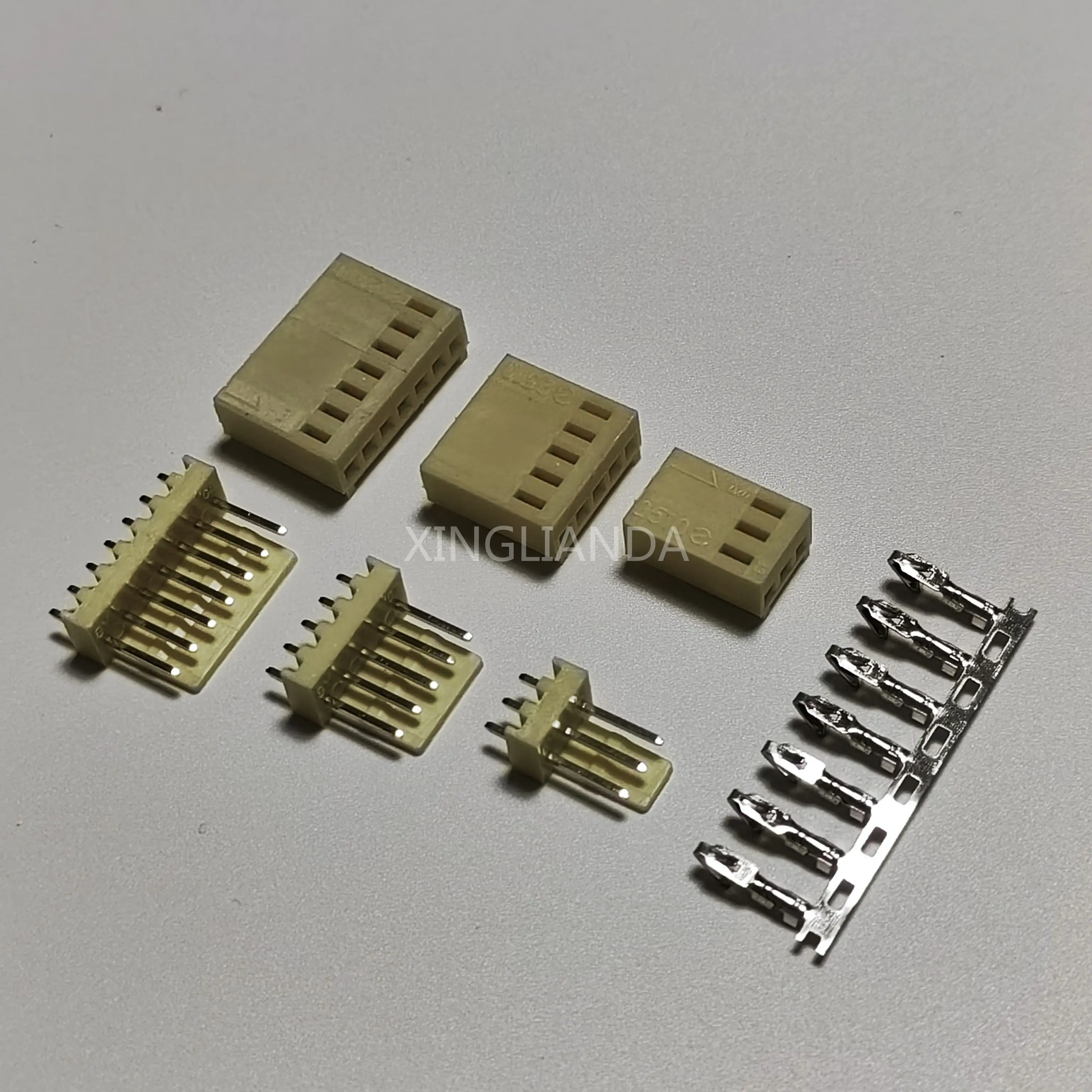 50 Sets/Lot KF2510 2.54 mm connector Housings+straight needle seat + terminal 2/3/4//5/6/7/8/10P