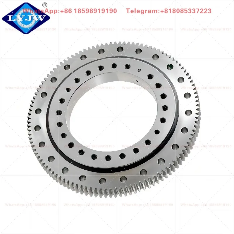 011.40.800 Cross Roller Slewing Ring Bearing Low Cost Rotary Turntable Bearing Spare Parts For Concrete Mixer Blender Equipment