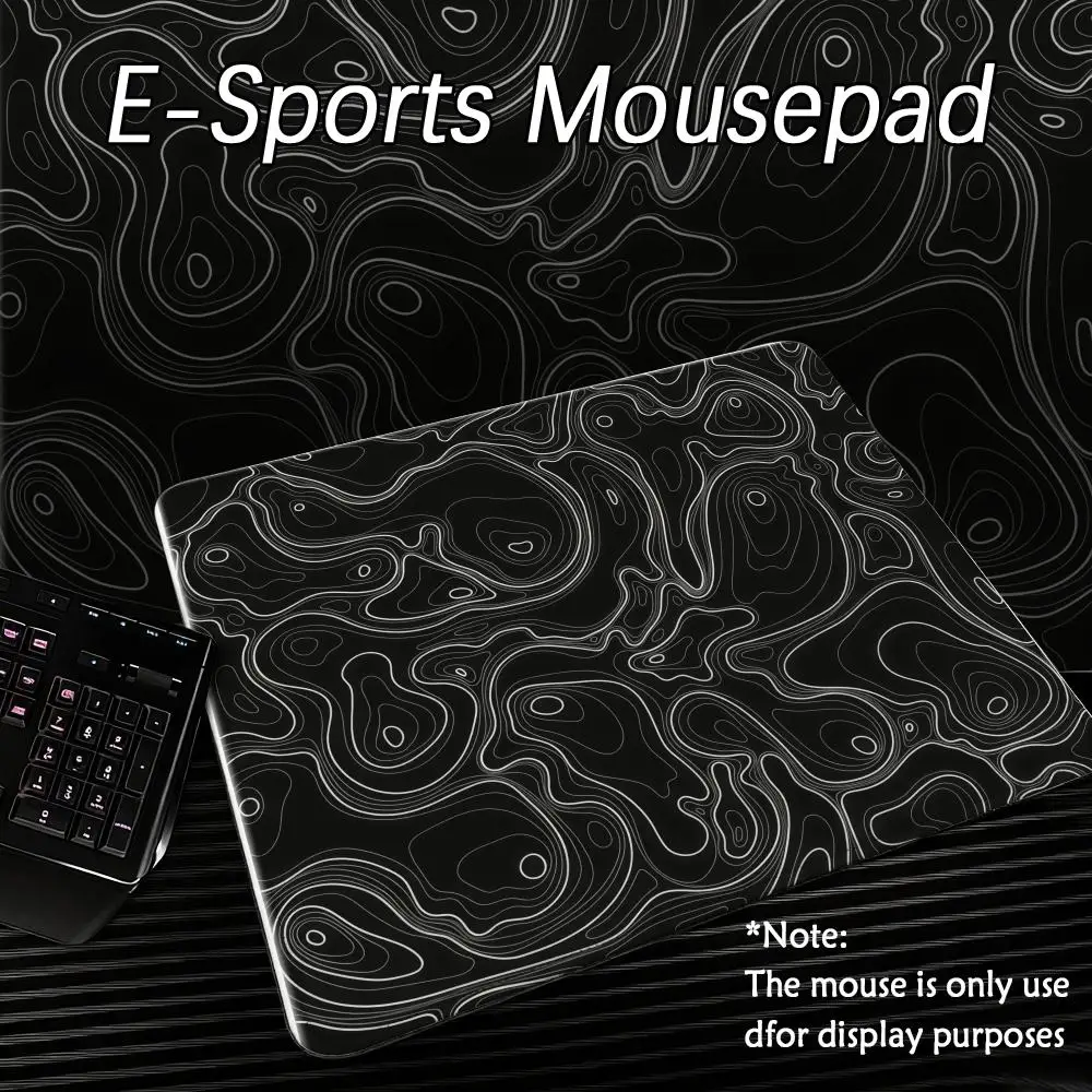

Photovoltaic Gaming Mouse Pad Gaming XXL Large Size Tempered Surface for FPS eSports Ultra-Smooth Glide Professional Desktop Mat