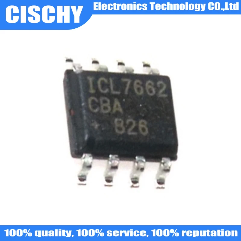 10pcs/lot ICL7662CBA ICL7662 SOP-8 ICL7662CBA+T 7662CBA SOP8 In Stock