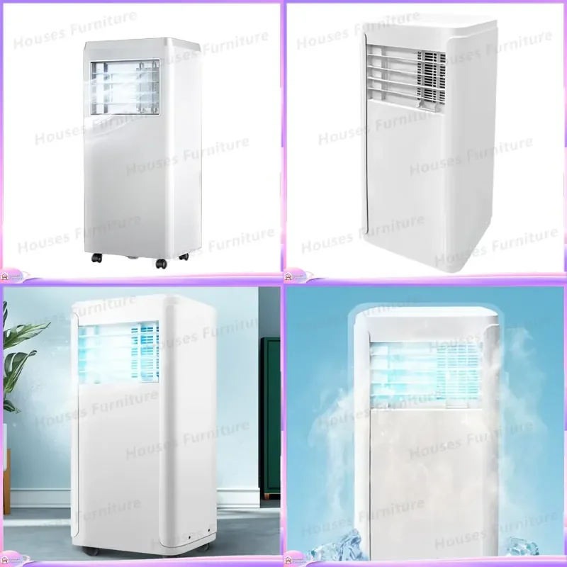 Portable Mini Air Conditioner Energy Saving Mobile AC Unit Household Cooling Fan Integrated Refrigeration for Home