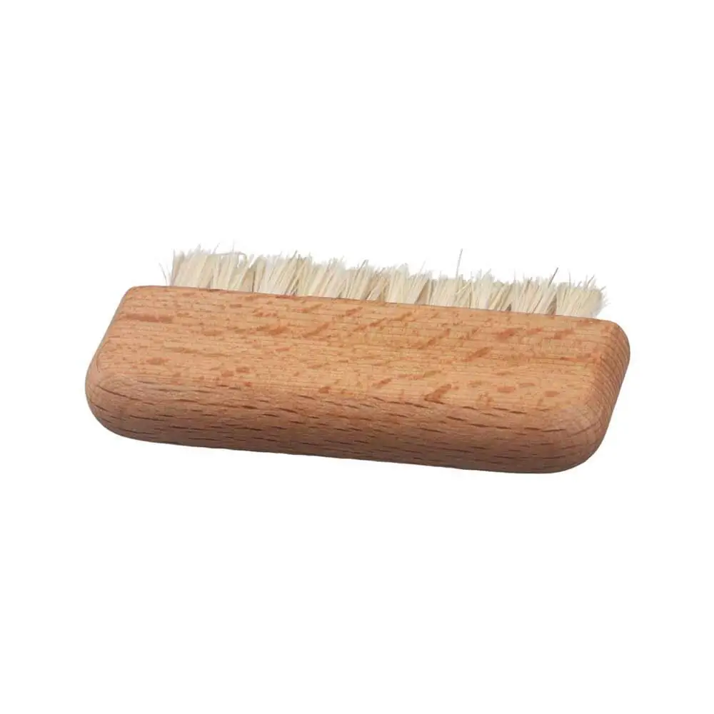 Brosse à ongles en poils de overpour le nettoyage et le polissage des doigts, élimine la poussière et la poudre, accessoire de soins