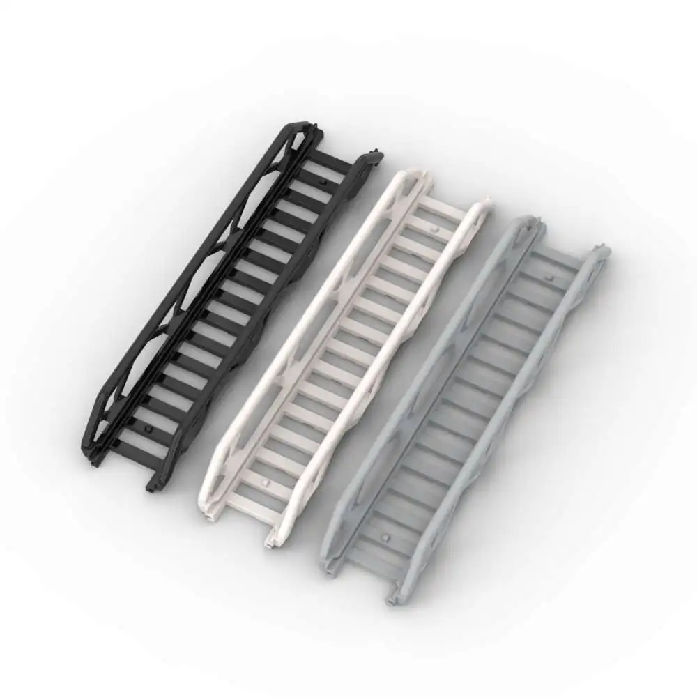 MOC 1PCS Part Bricks 11299 Ladder 16x3.5 With Side Support Building Blocks Set Fire Rail Bridge Particle Children Birthday Gifts