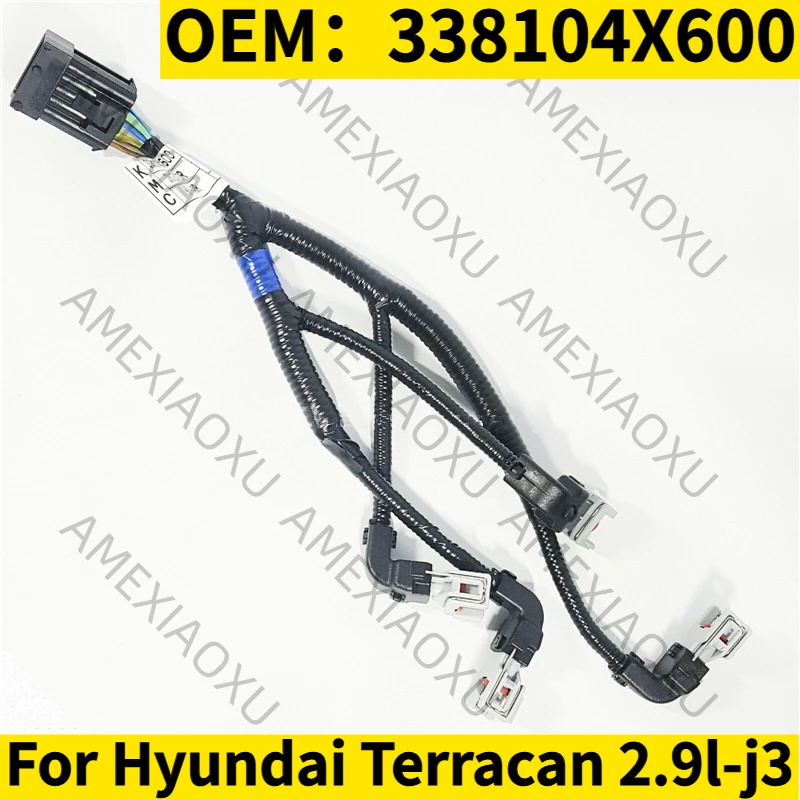 

1PC OEM：338104X600 For Hyundai Terracan 2.9l-j3 Diesel Injector Washer Wirring AMEXIAOXU